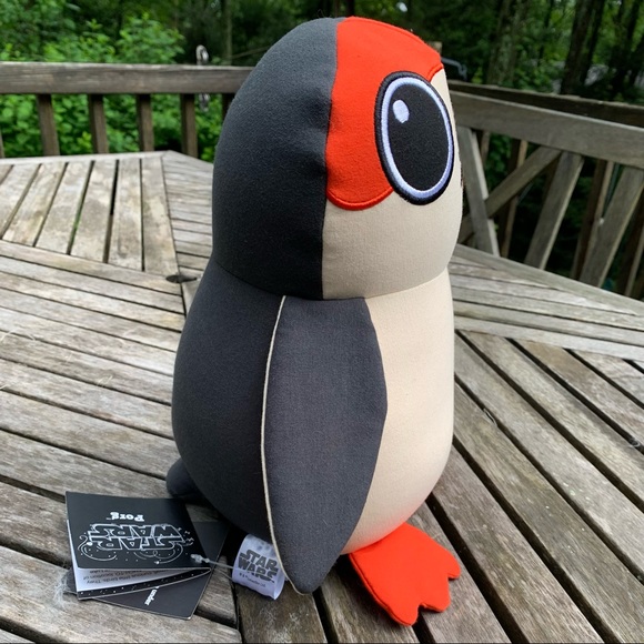 Disney Star Wars Yogibo Porg Squish Stuffed Animal - Picture 3 of 9